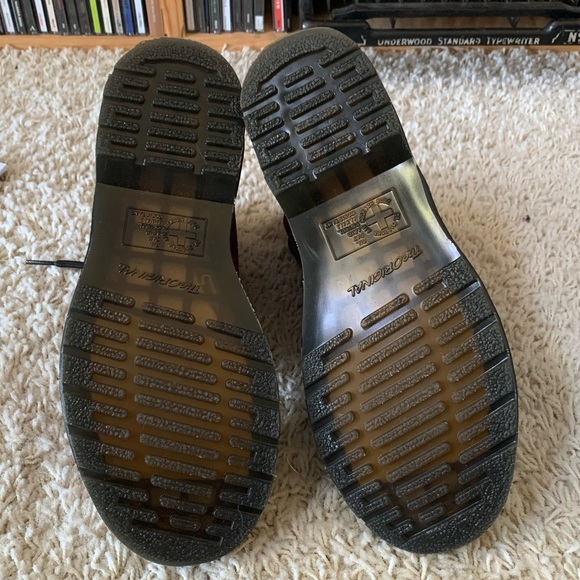 DR. MARTENS 1460 Pascal Red Glitter - Picture 8 of 9